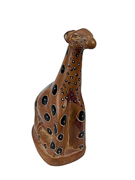 Handgeschnitzte Giraffe aus Speckstein